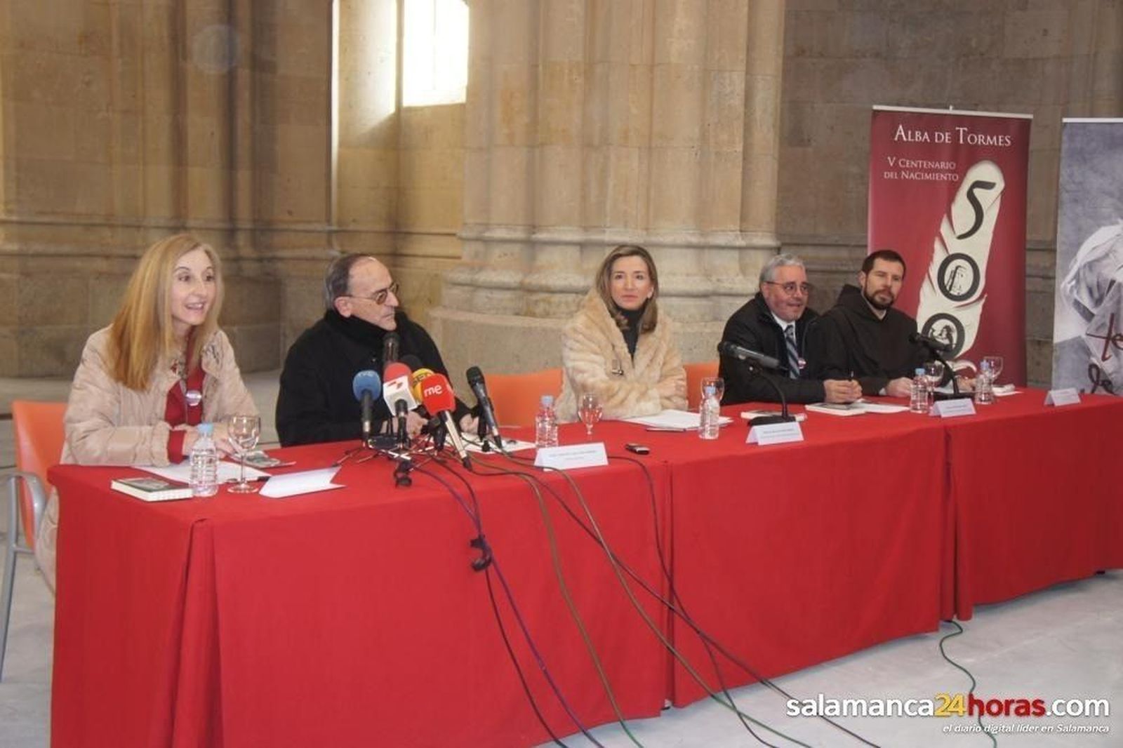 Presentación 'Las Edades del Hombre' en Alba de Tormes