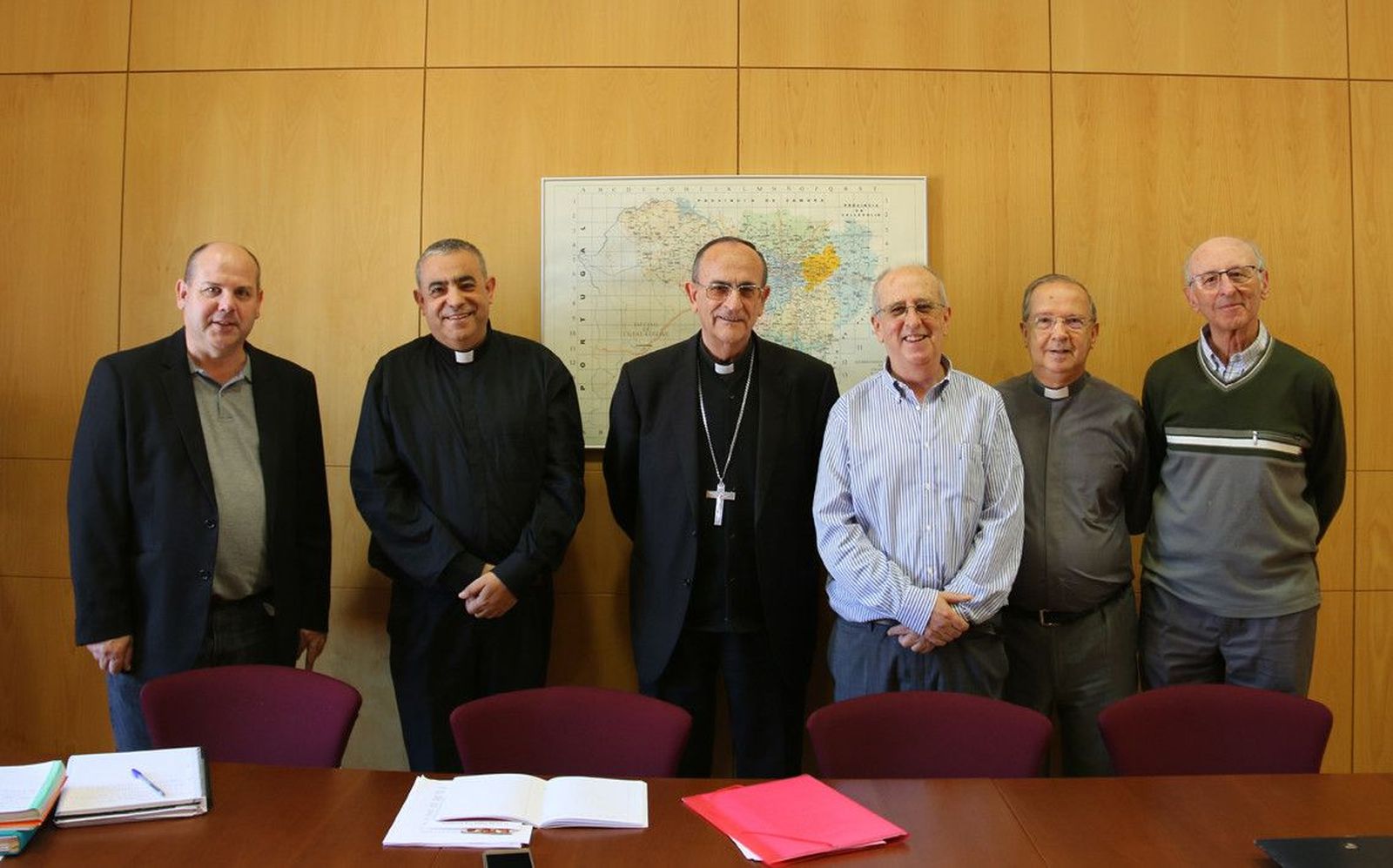 Consejo episcopal con TOmás Durán