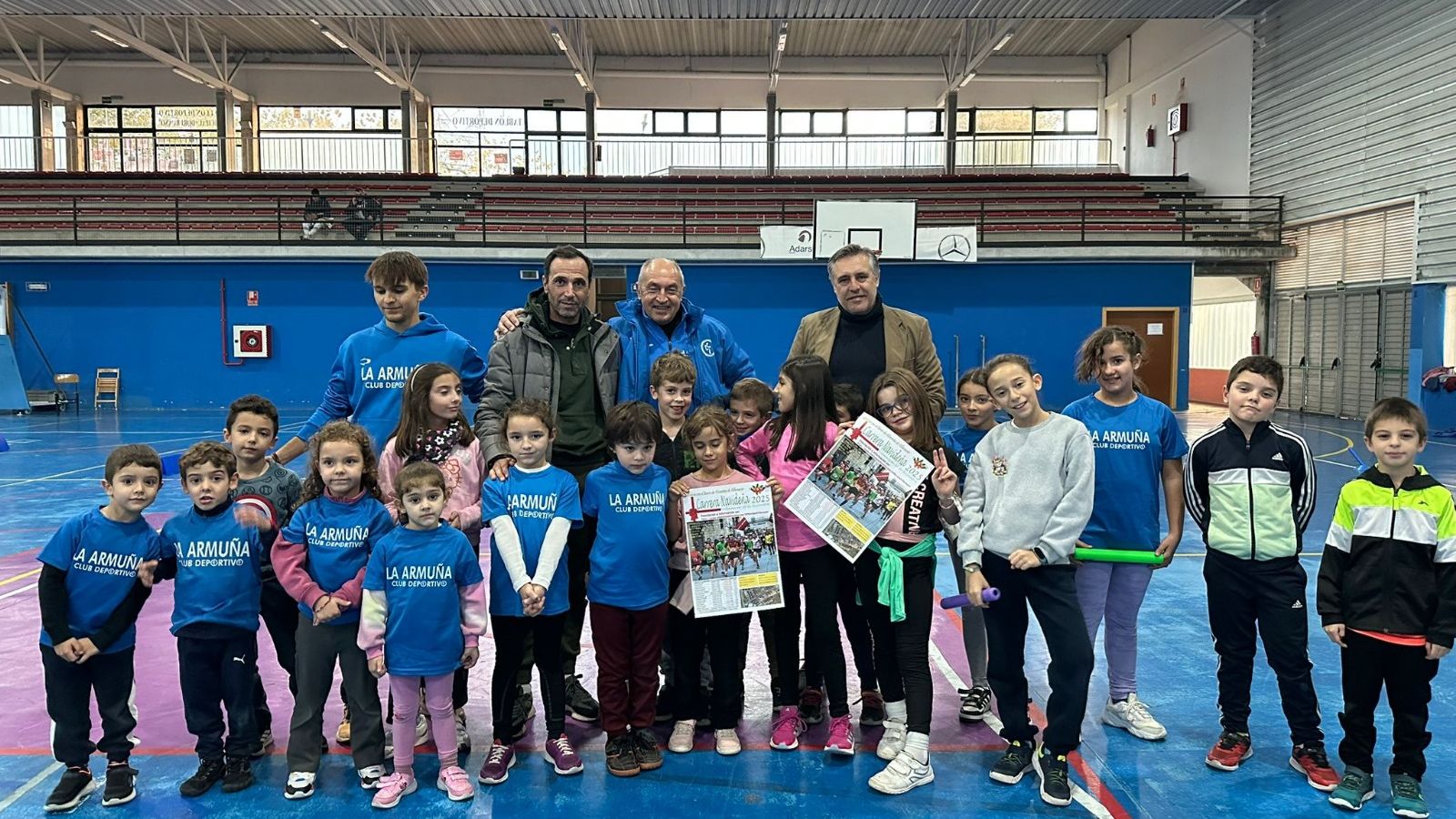 Presentación de la carrera navideña de Villamayor 2025