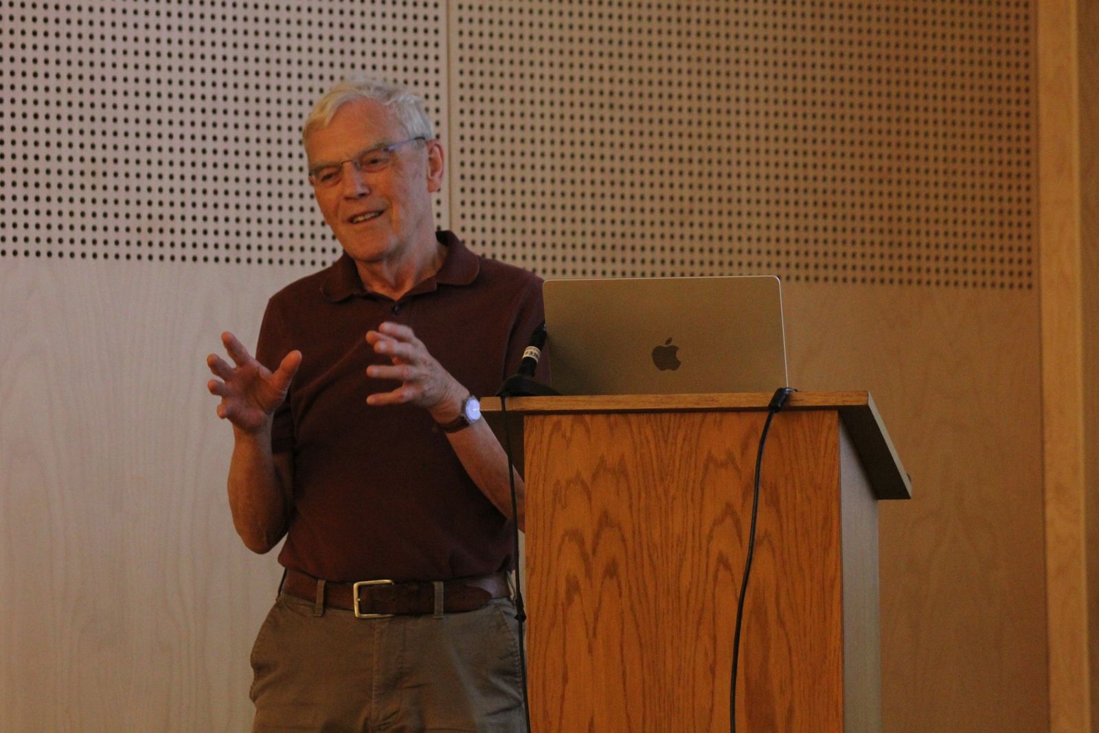 Richards Henderson, premio Nobel, visita Salamanca I Curso Internacional avanzado en Biofísica y Biología Estructural (BiophySAL)