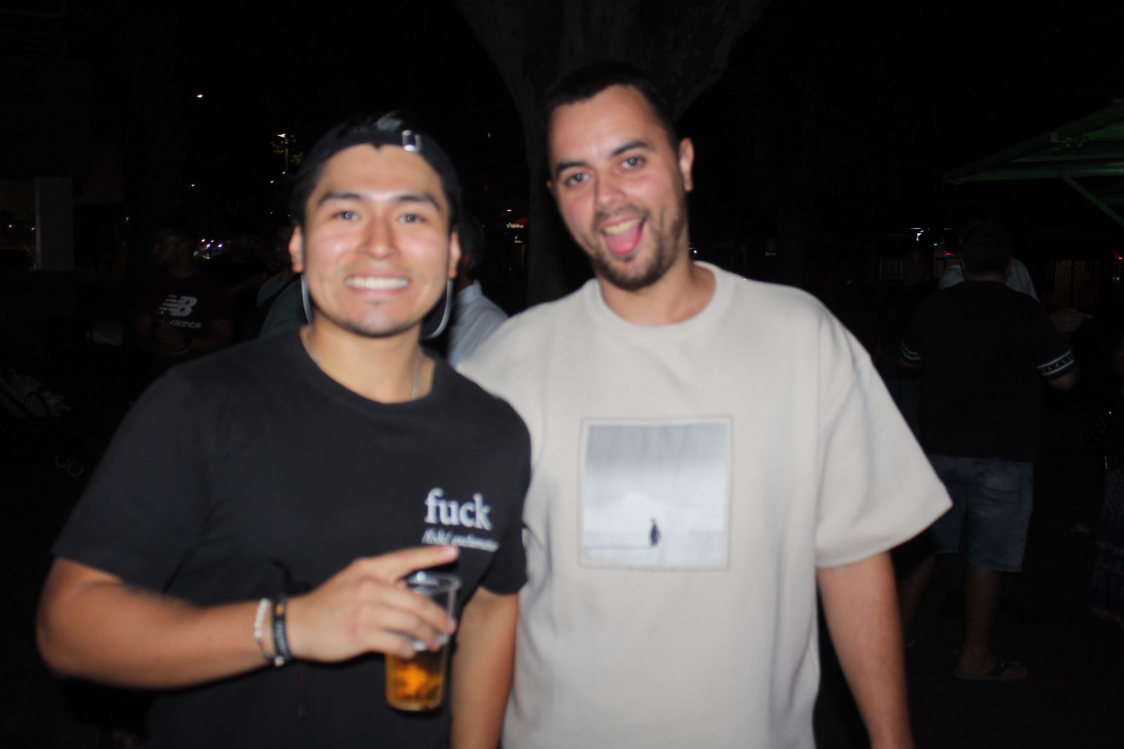 Ambiente en la Feria de Día en la tarde de este lunes