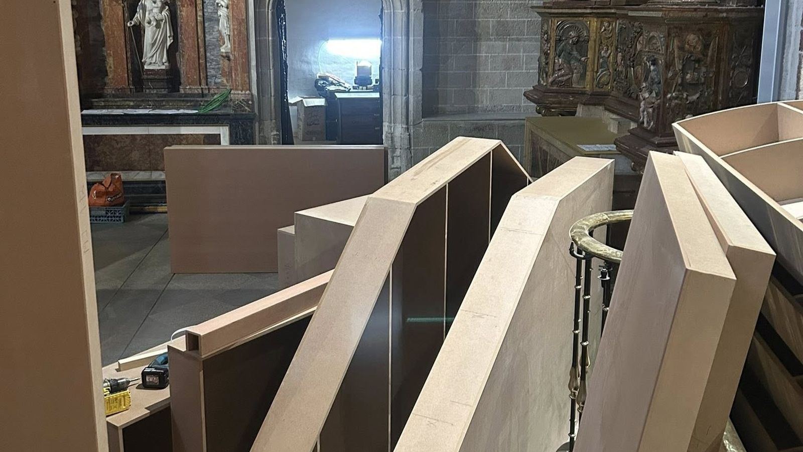 Imagen del interior de la seo