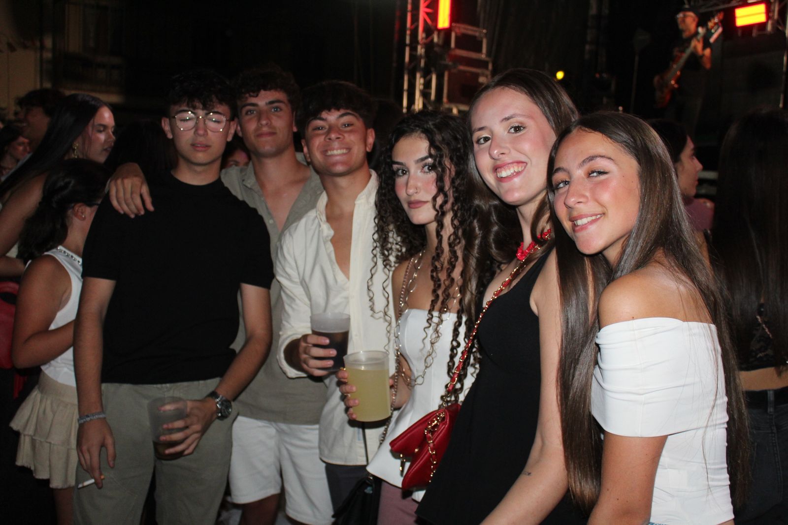 Salamanca de noche, sábado 16 de agosto