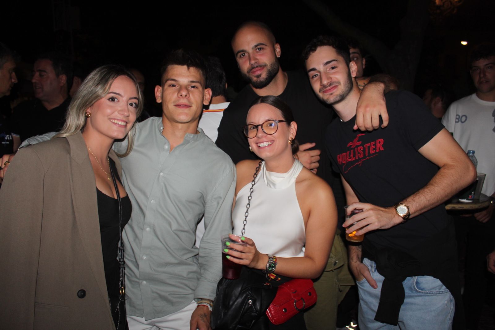 Ambiente en la Feria de Día en la tarde de este sábado