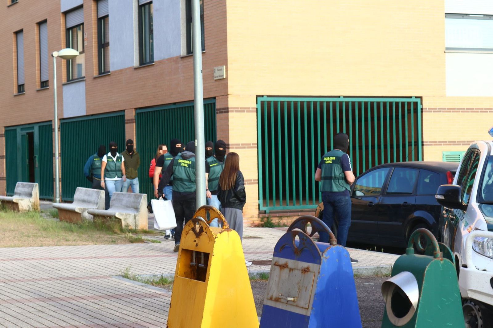 Operación de la Guardia Civil en El Zurguén