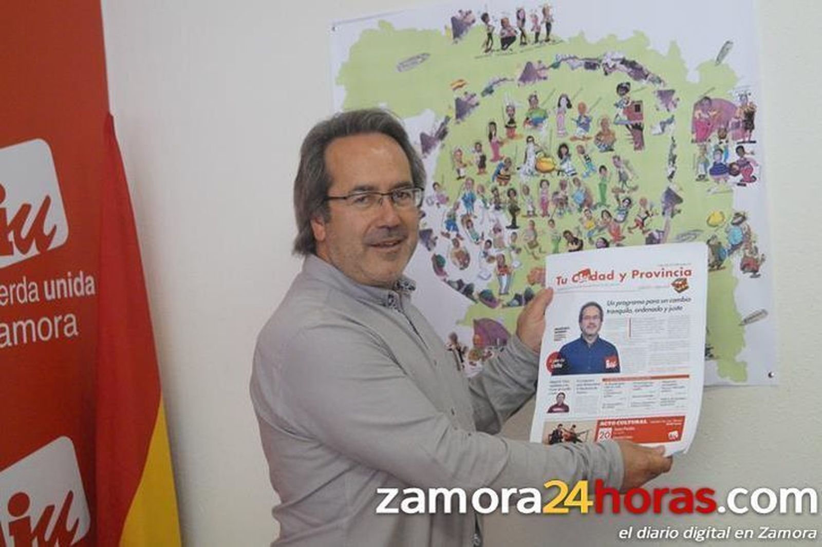 Francisco Guarido: “Lo útil es concentrar el voto en Izquierda Unida”