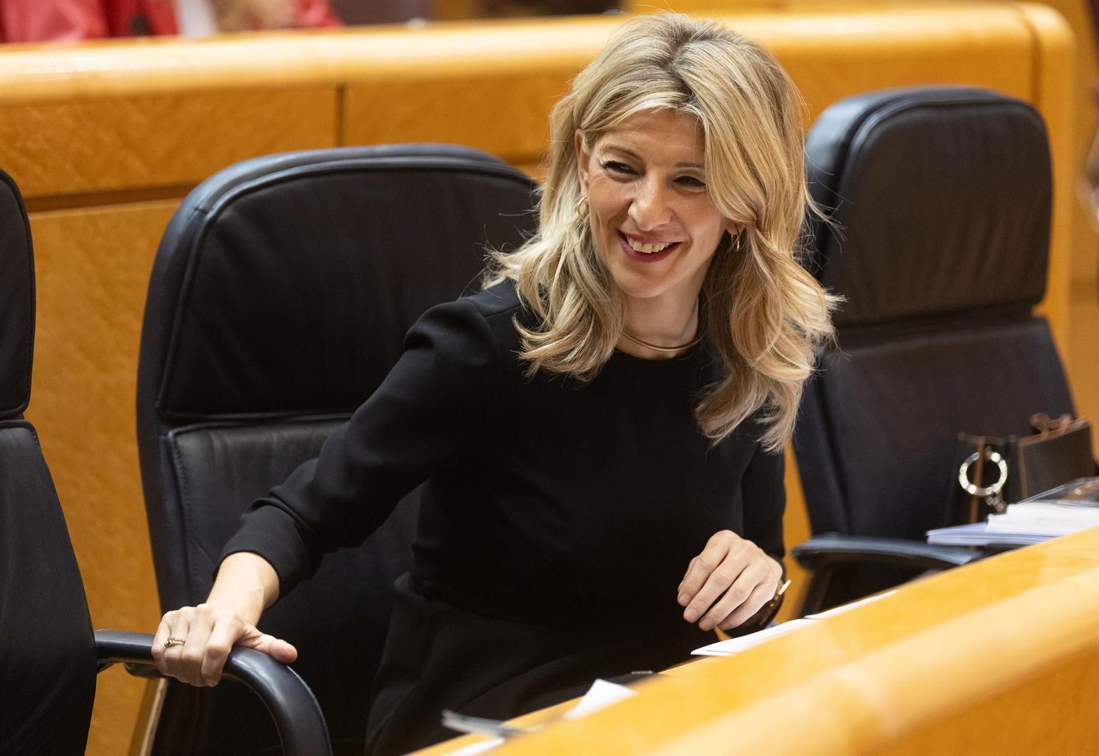 La vicepresidenta segunda y ministra de Trabajo, Yolanda Díaz. EP