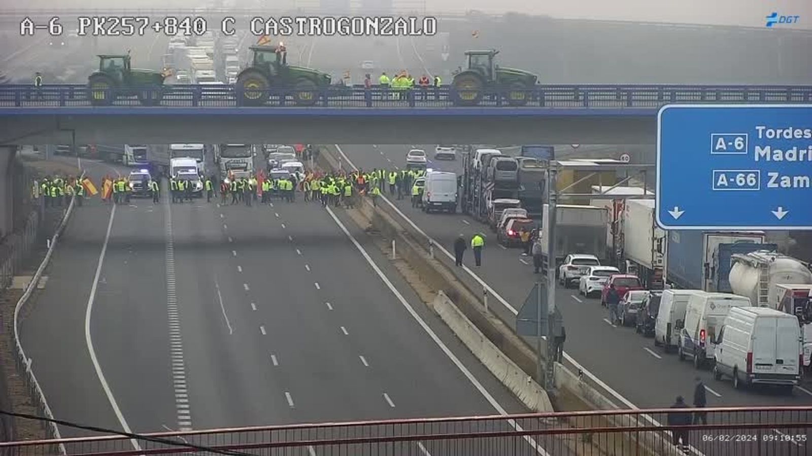 Imagen de las protestas