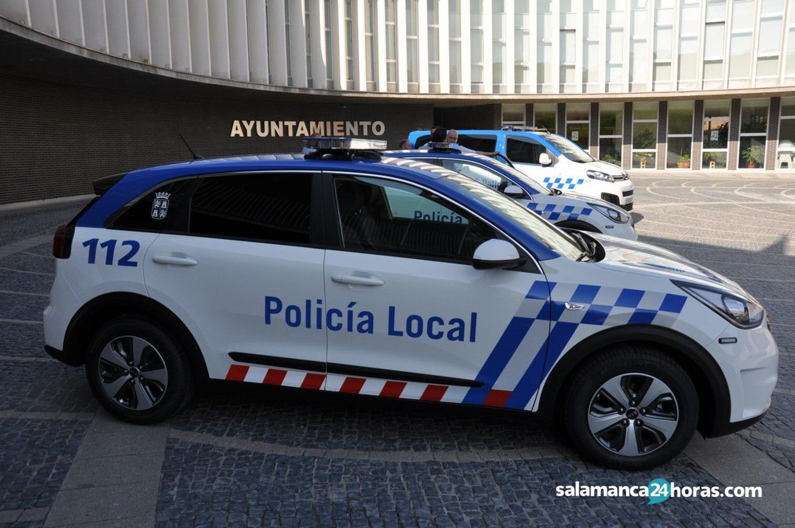 Santa Marta nuevos vehículos Policía Local. Foto de archivo