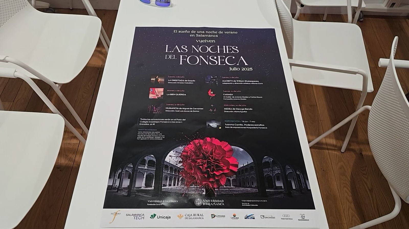 Rueda de prensa para presentar “Las Noches del Fonseca” comienzan con la obra “La Orestíada”