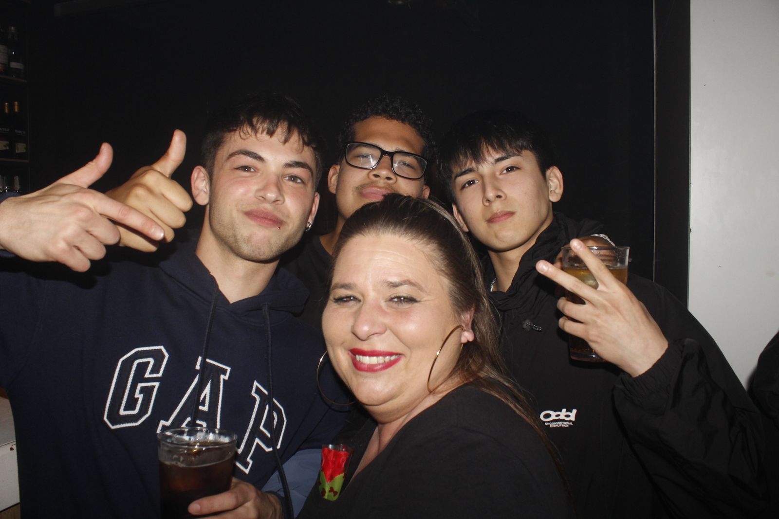 Salamanca de noche, sábado 4 de abril