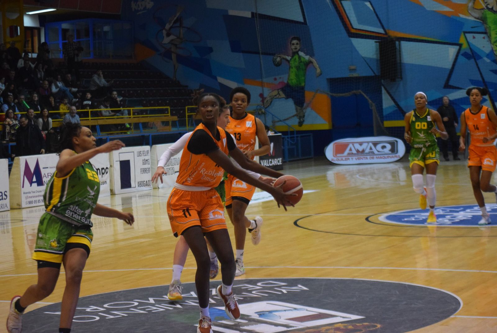 Didi Kane, jugadora del CD Zamarat.