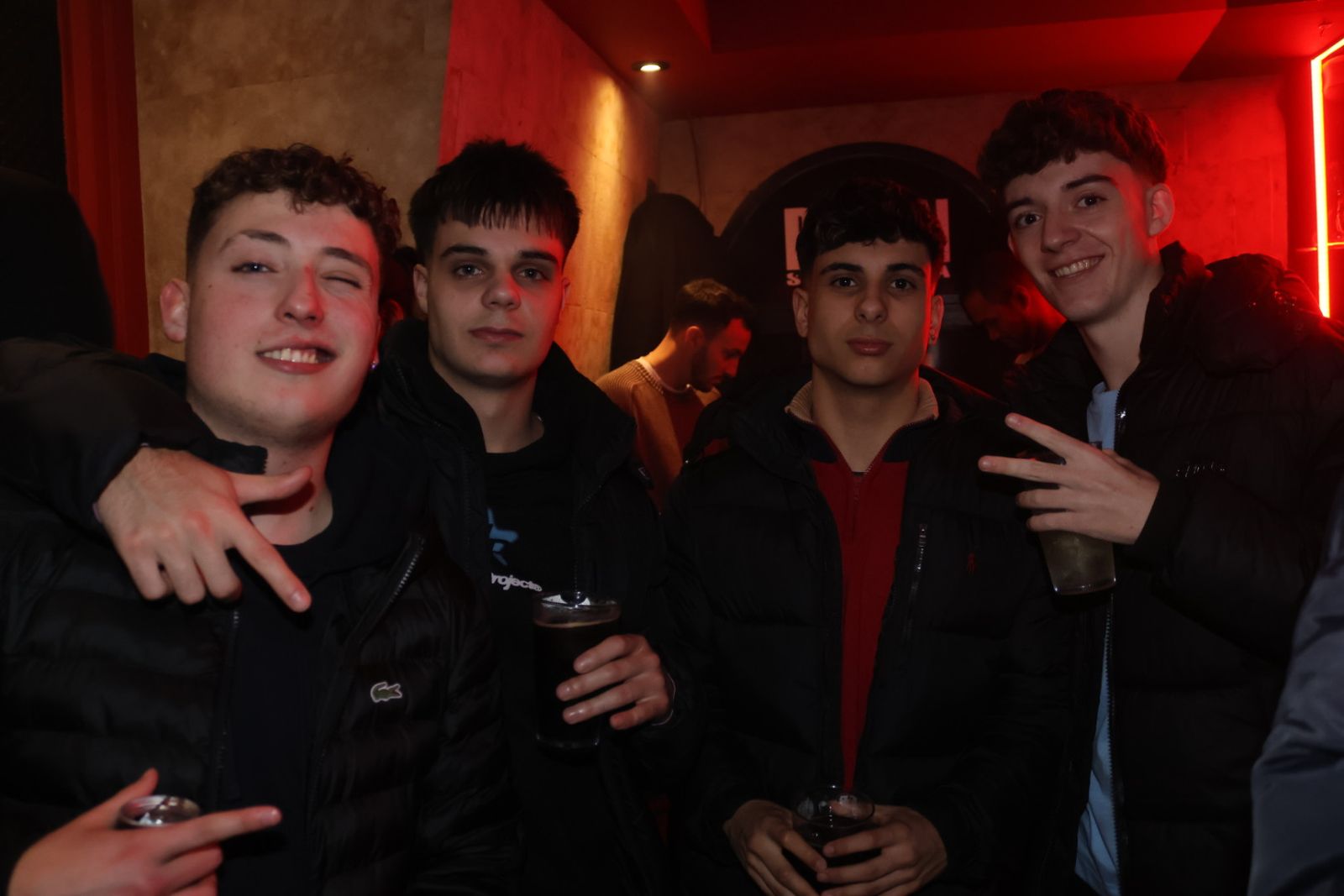 Salamanca de noche, jueves 23 de enero