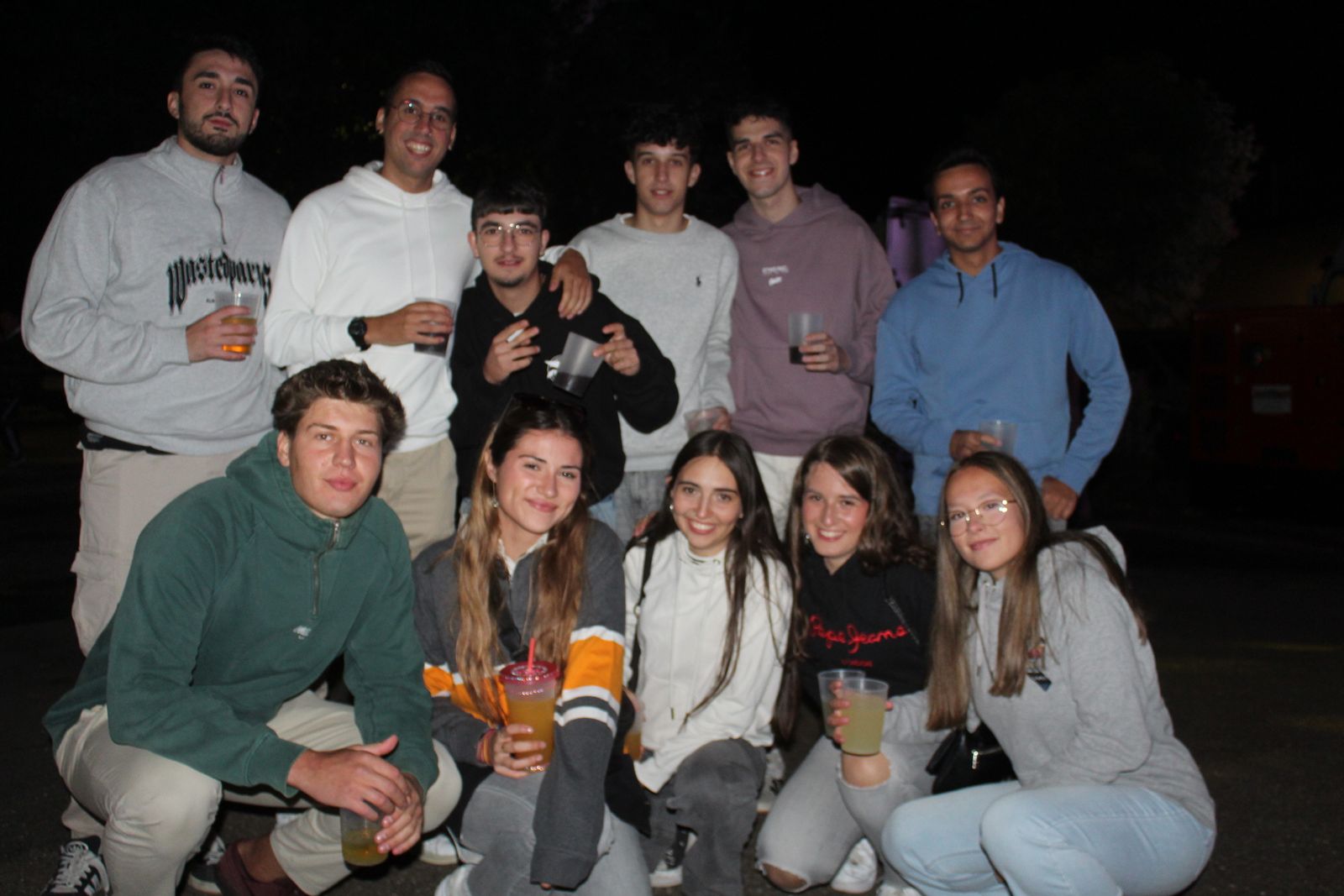 Salamanca de noche, jueves 28 de agosto