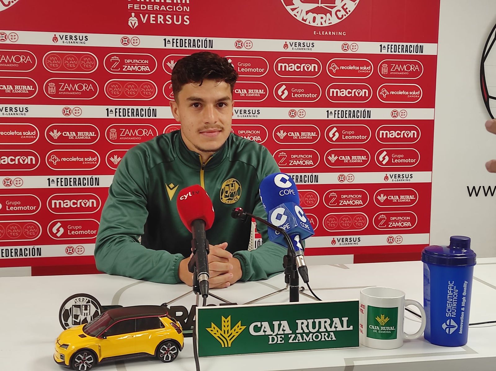 Dani Merchán, jugador del Zamora CF