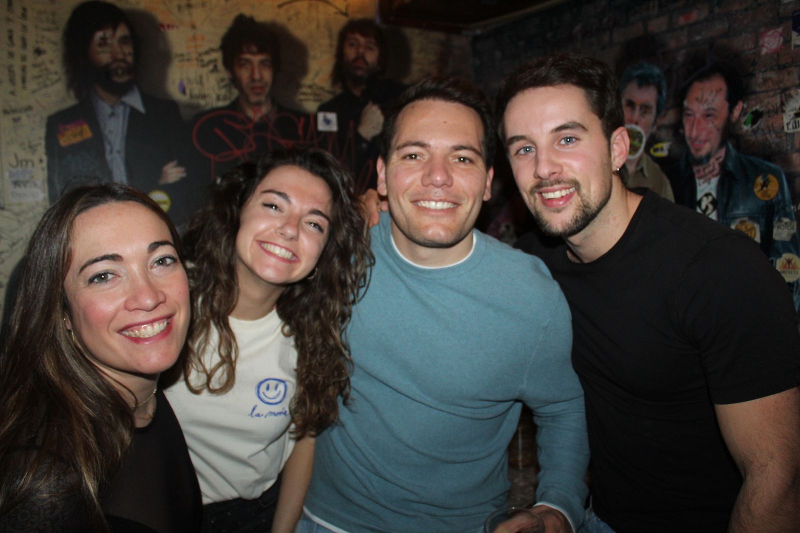 Salamanca de noche, sabado 24 de enero