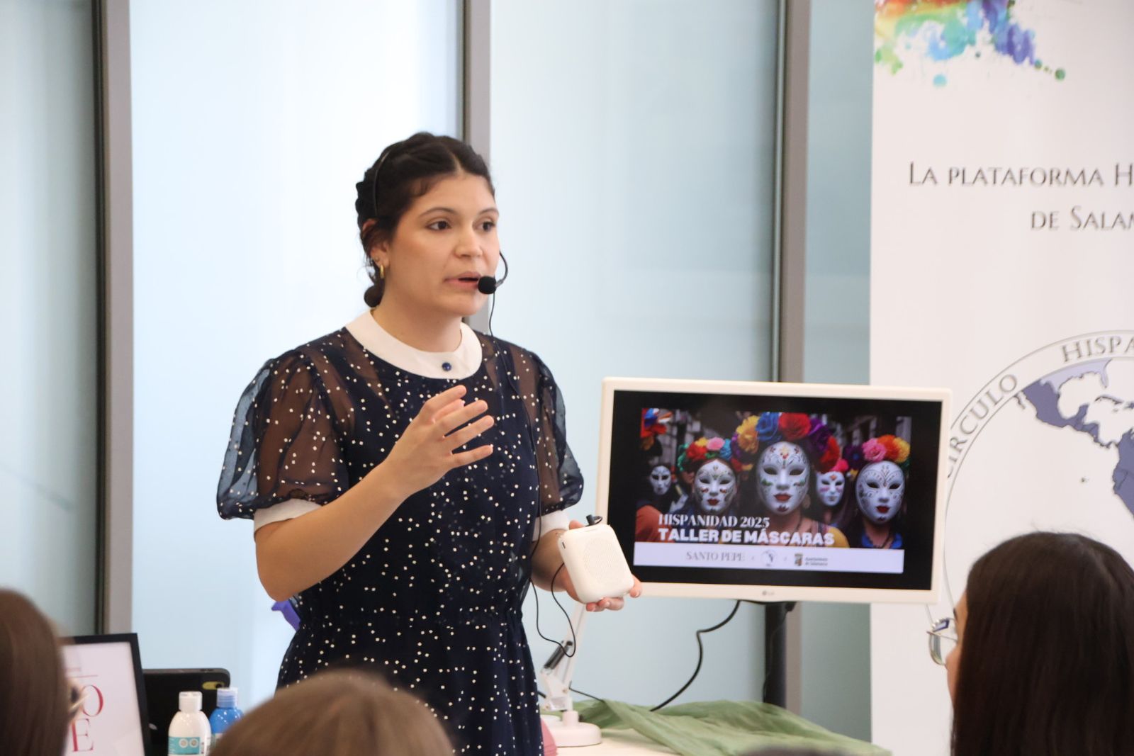 Taller de máscaras tradicionales incluido en la programación del Mes de la Hispanidad