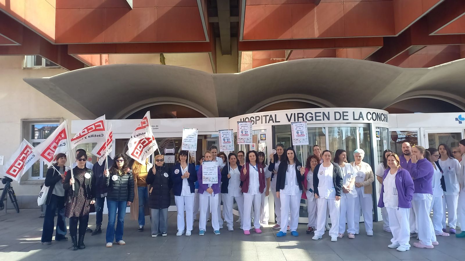 CCOO denuncia incumplimientos de la Junta en sanidad y convoca nuevas concentraciones antes de las elecciones
