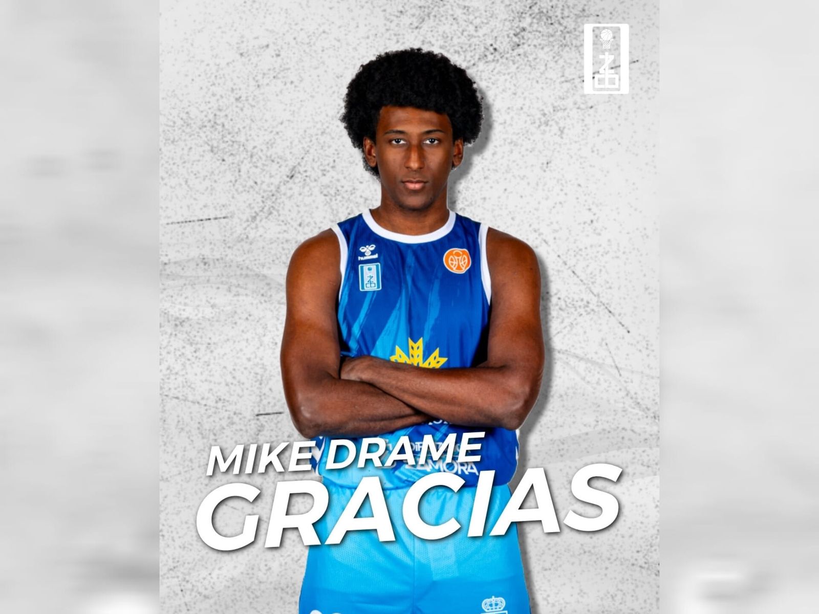 Mike Drame se despide del CB Zamora