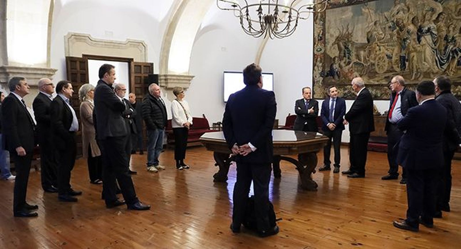 El rector recibe a los representantes de los órganos de control externo de las comunidades autónomas