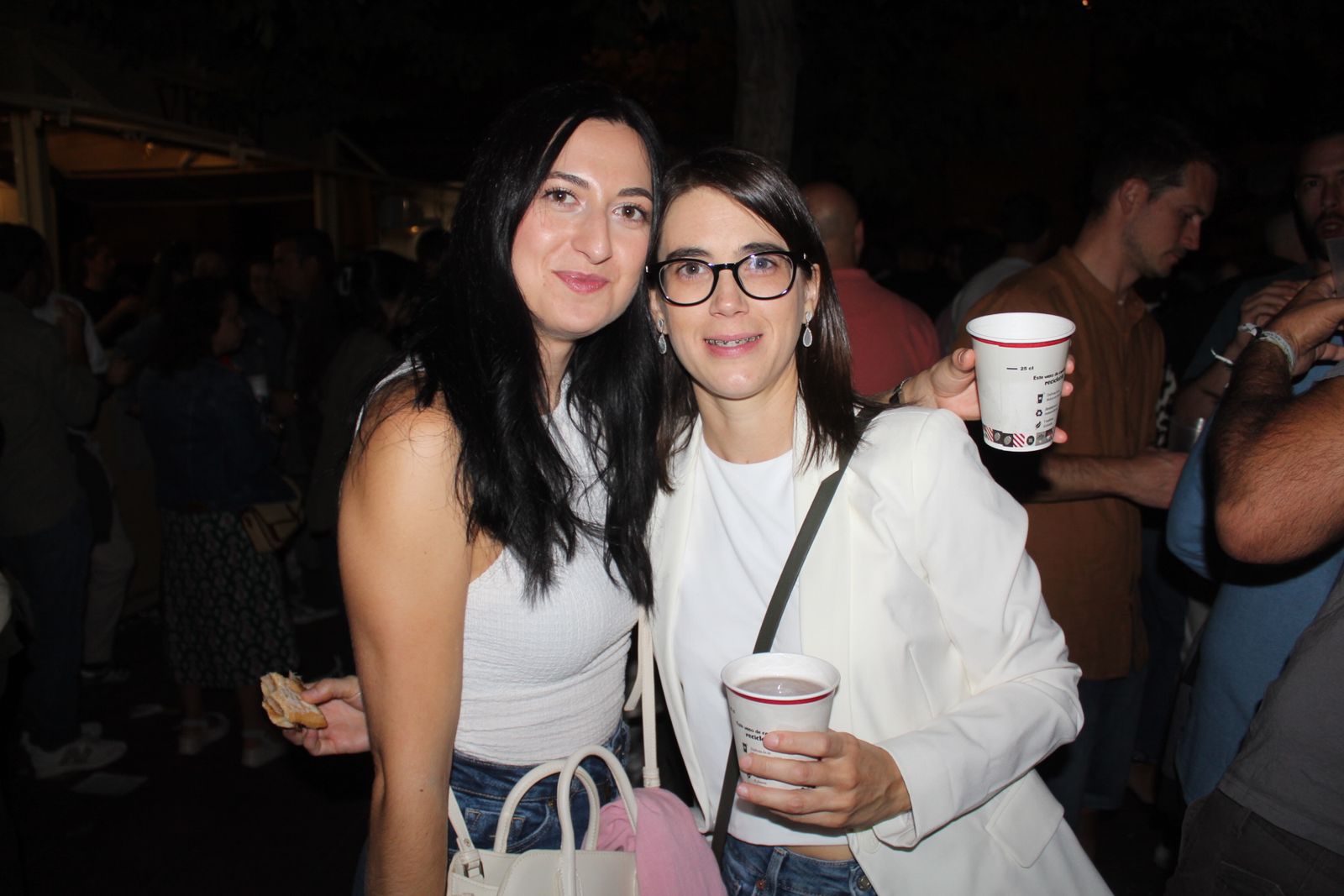 Ambiente en la Feria de Día en la tarde de este sábado