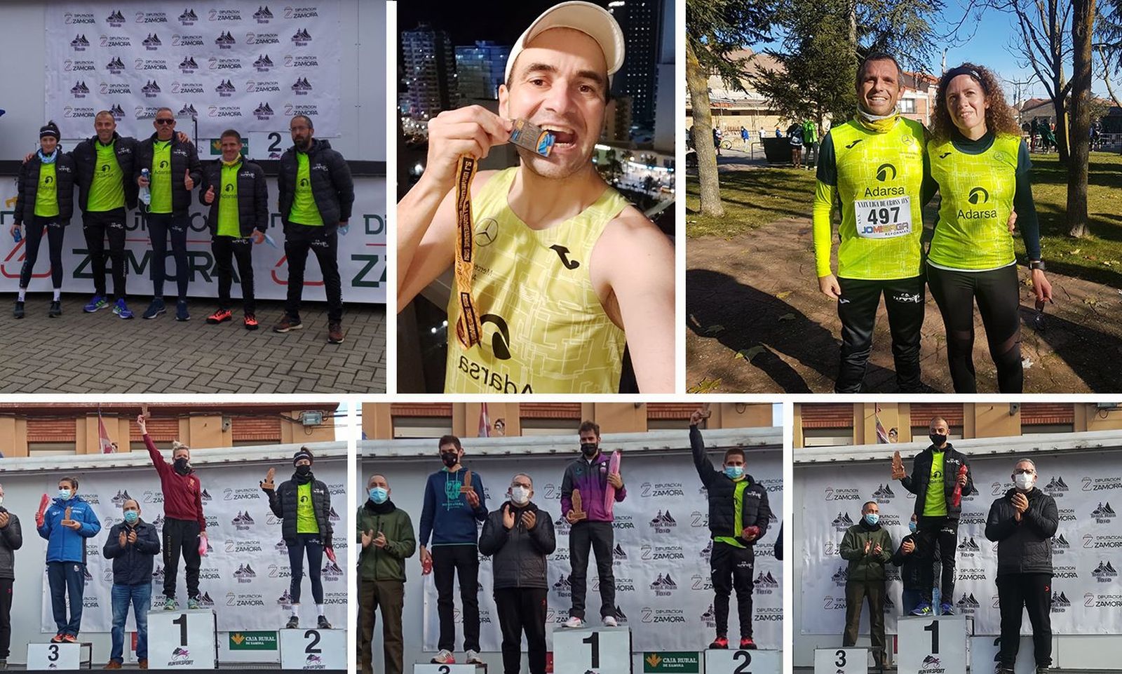 Participantes del Zamora Corre durannte el fin de semana