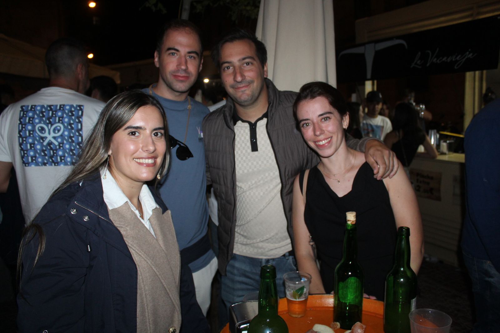Ambiente en la Feria de Día en la tarde de este
