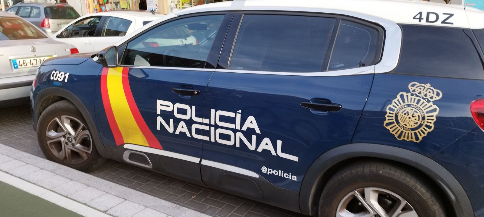 Coche de la Policía  Nacional. Foto de archivo