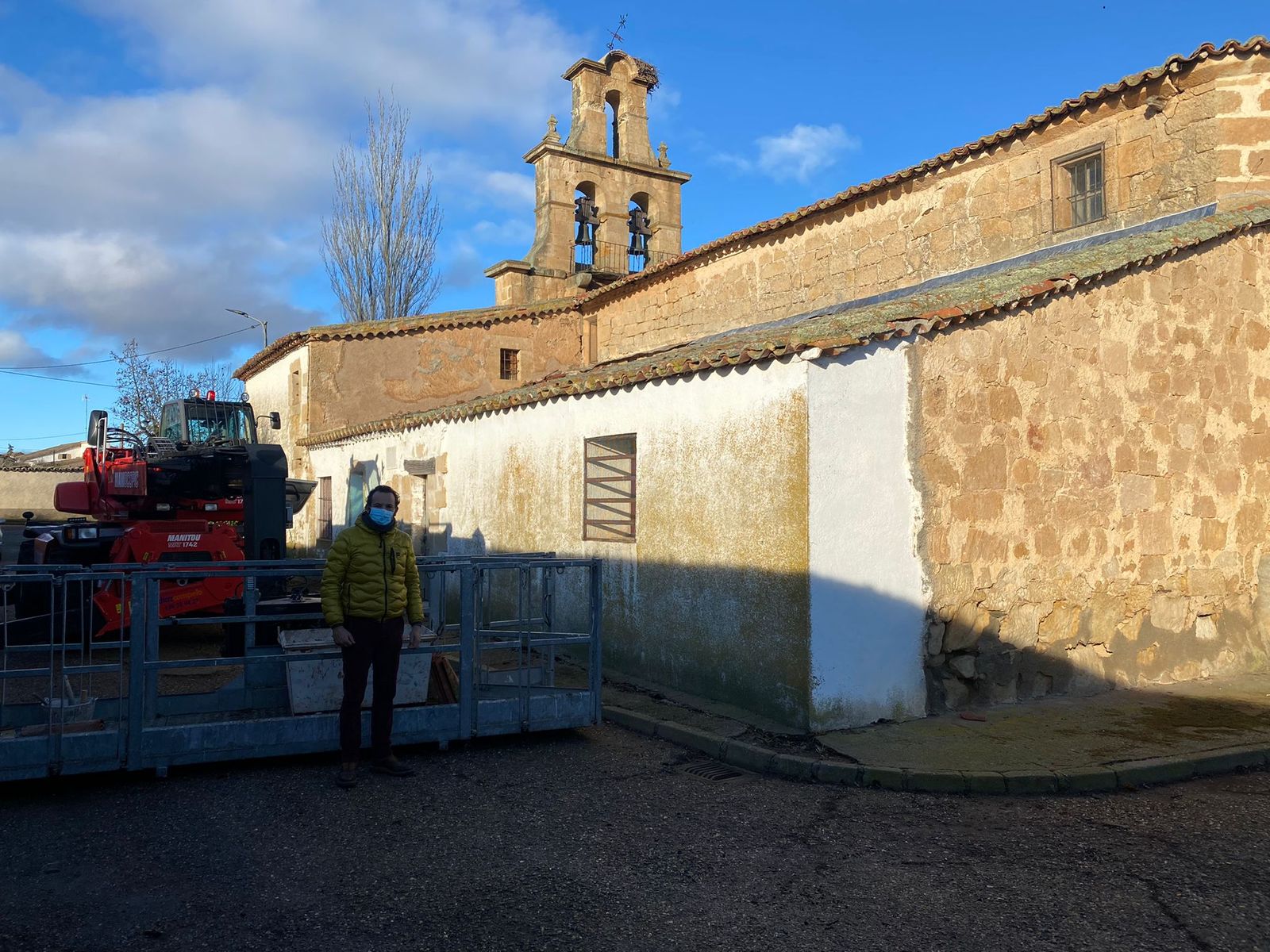Arreglo iglesia de Carrascal de Barregas