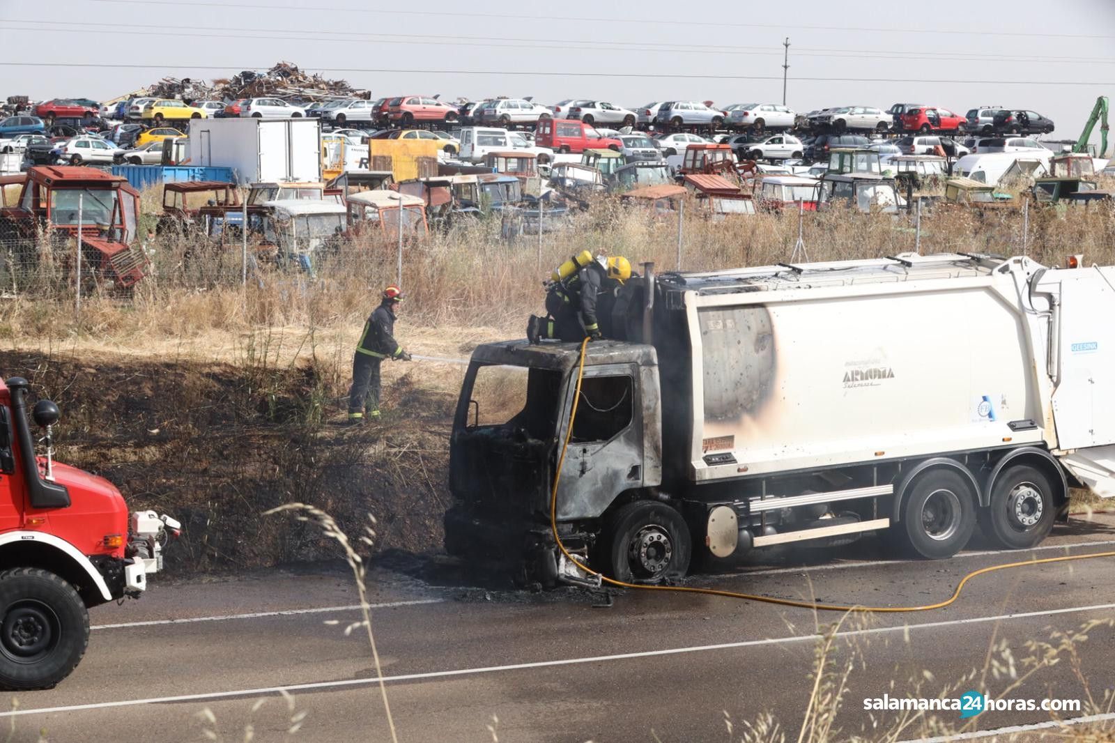 Camión incendio carretera de Valladolid (4)