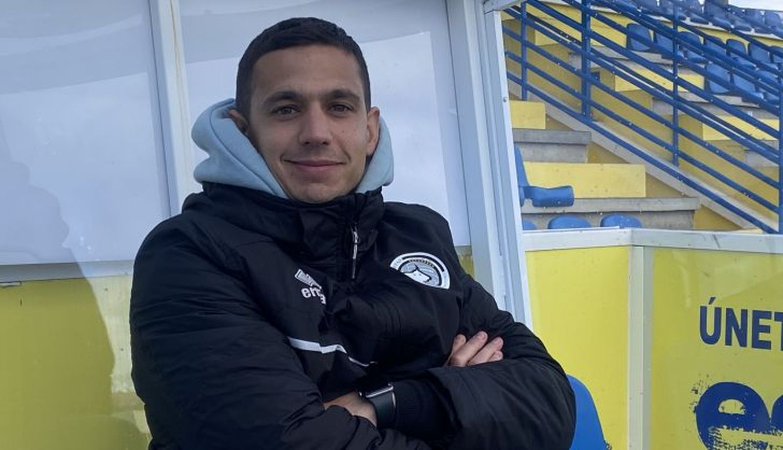 Dani Llácer, segundo entrenador de Unionistas | FOTO SERGIO VILLARDÓN