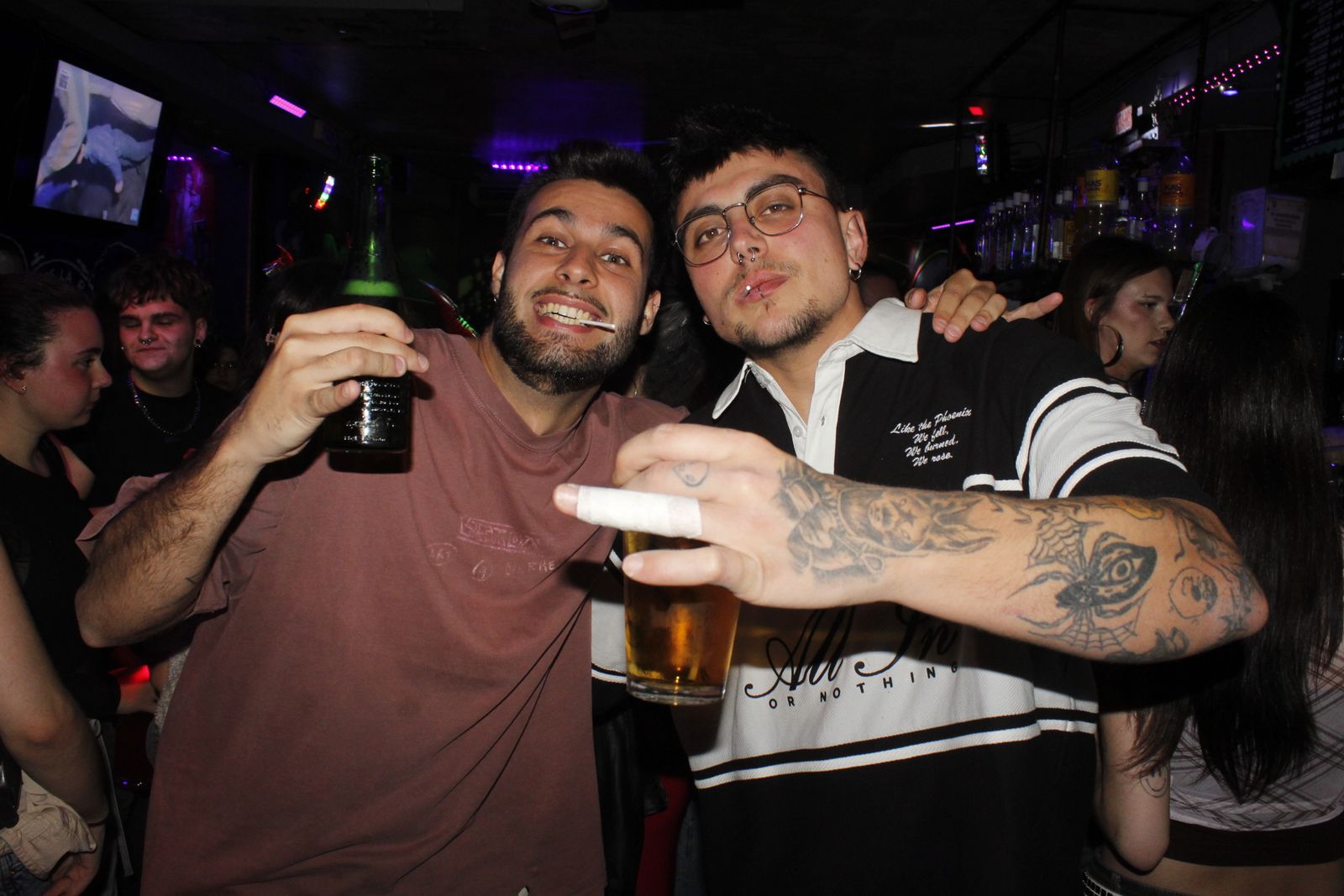 Salamanca de noche, jueves 17 de abril