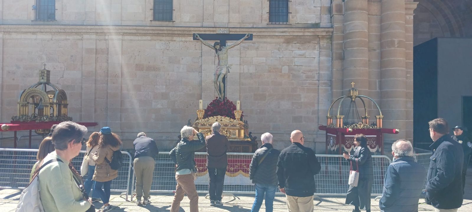 Todo listo para la tarde de Miércoles Santo