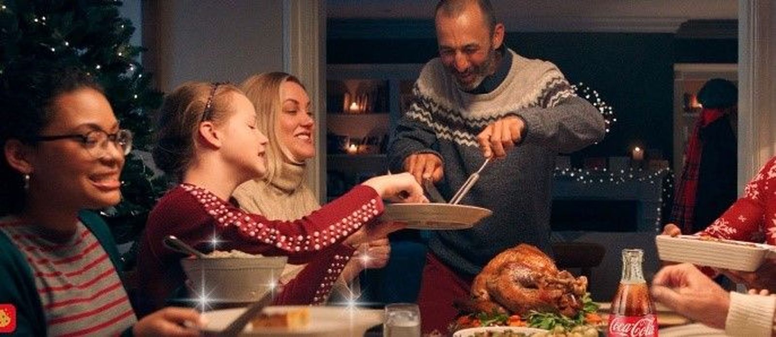 Imagen del anuncio de la campaña de Coca Cola