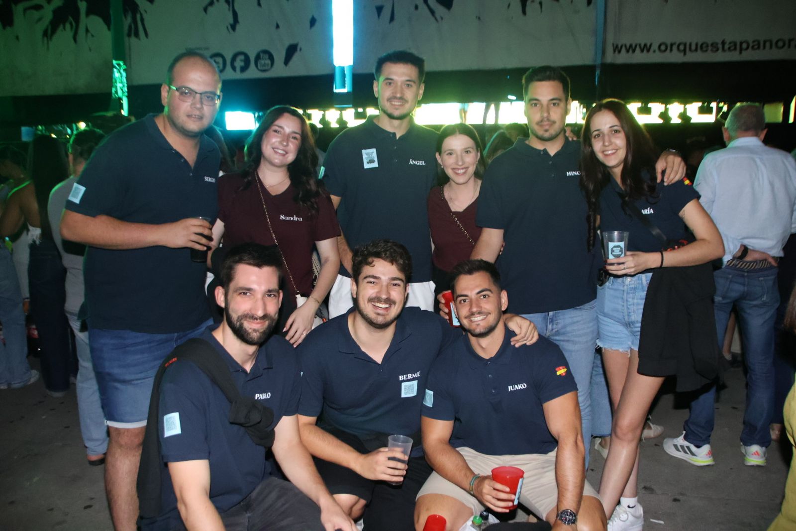 Panorama en la plaza Mayor de Guijuelo