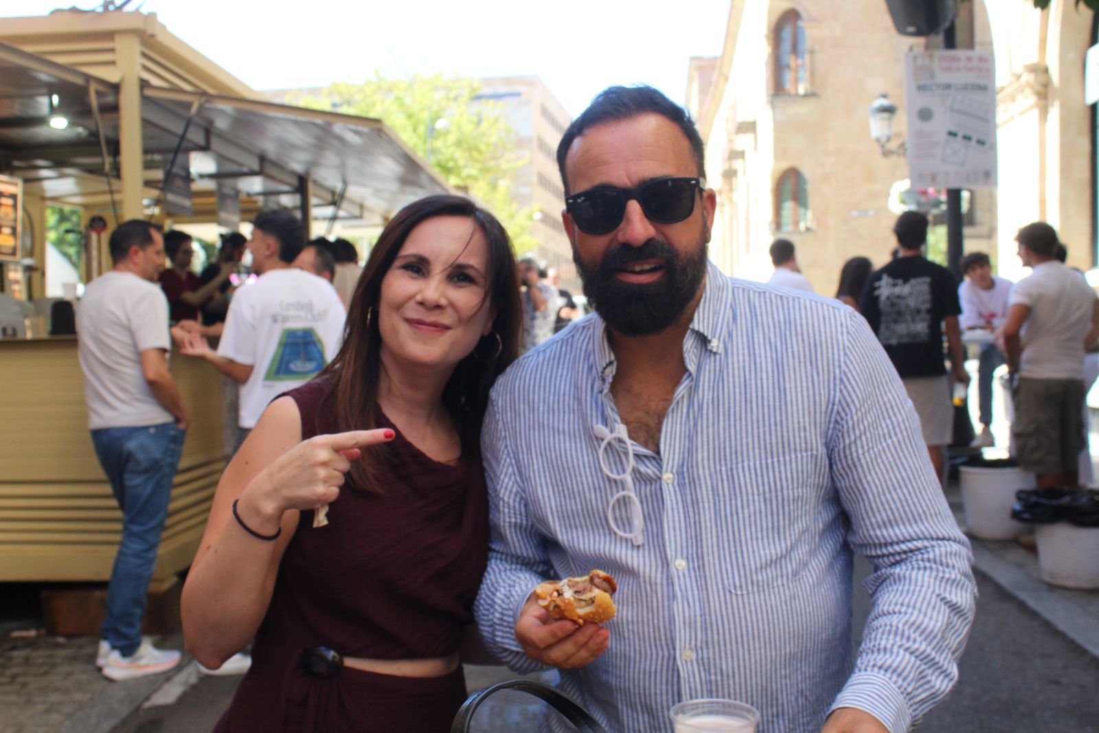 Ambiente en la Feria de Día en el mediodía de este sábado