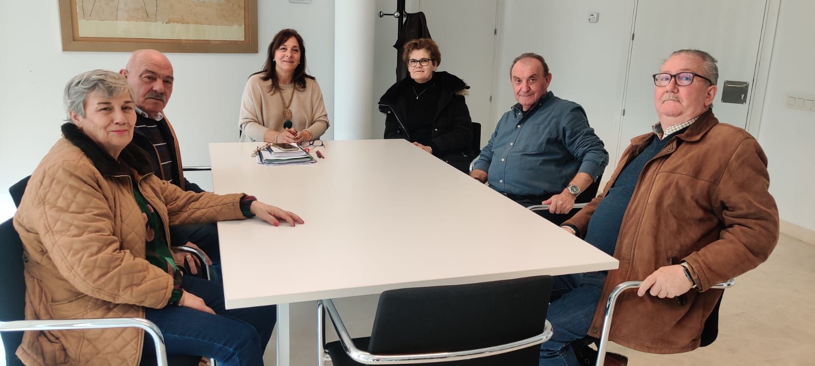 Reunión junta directiva de la Asociación de Jubilados de Santa Marta