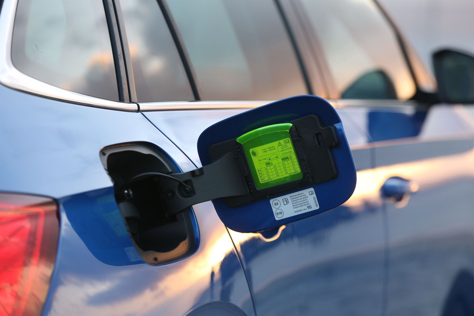 Depósito de gasolina del Skoda Scala