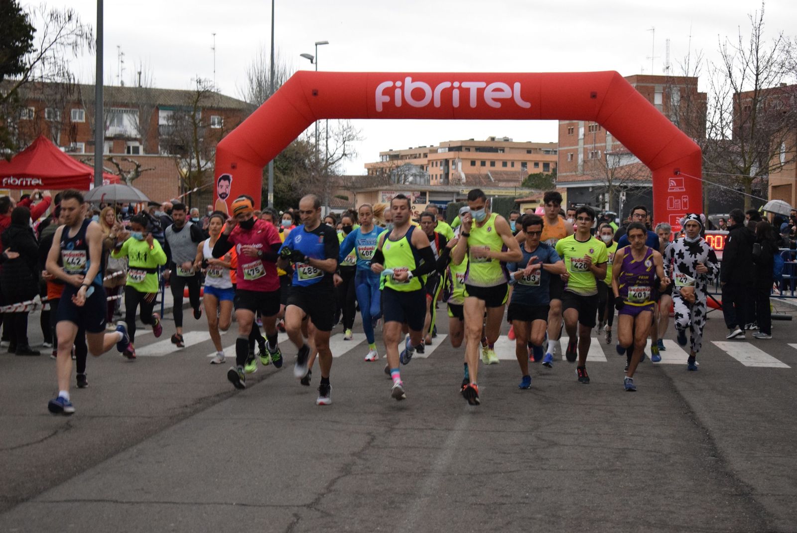 Imagen de la sexta Milla Solidaria de Peñaranda | FOTO DELEGACIÓN DE ATLETISMO DE SALAMANCA