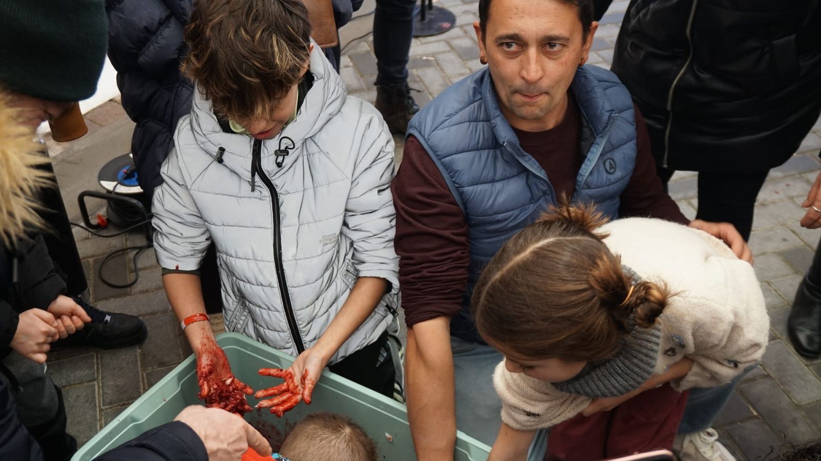 Castellanos de Moriscos celebra su matanza tradicional