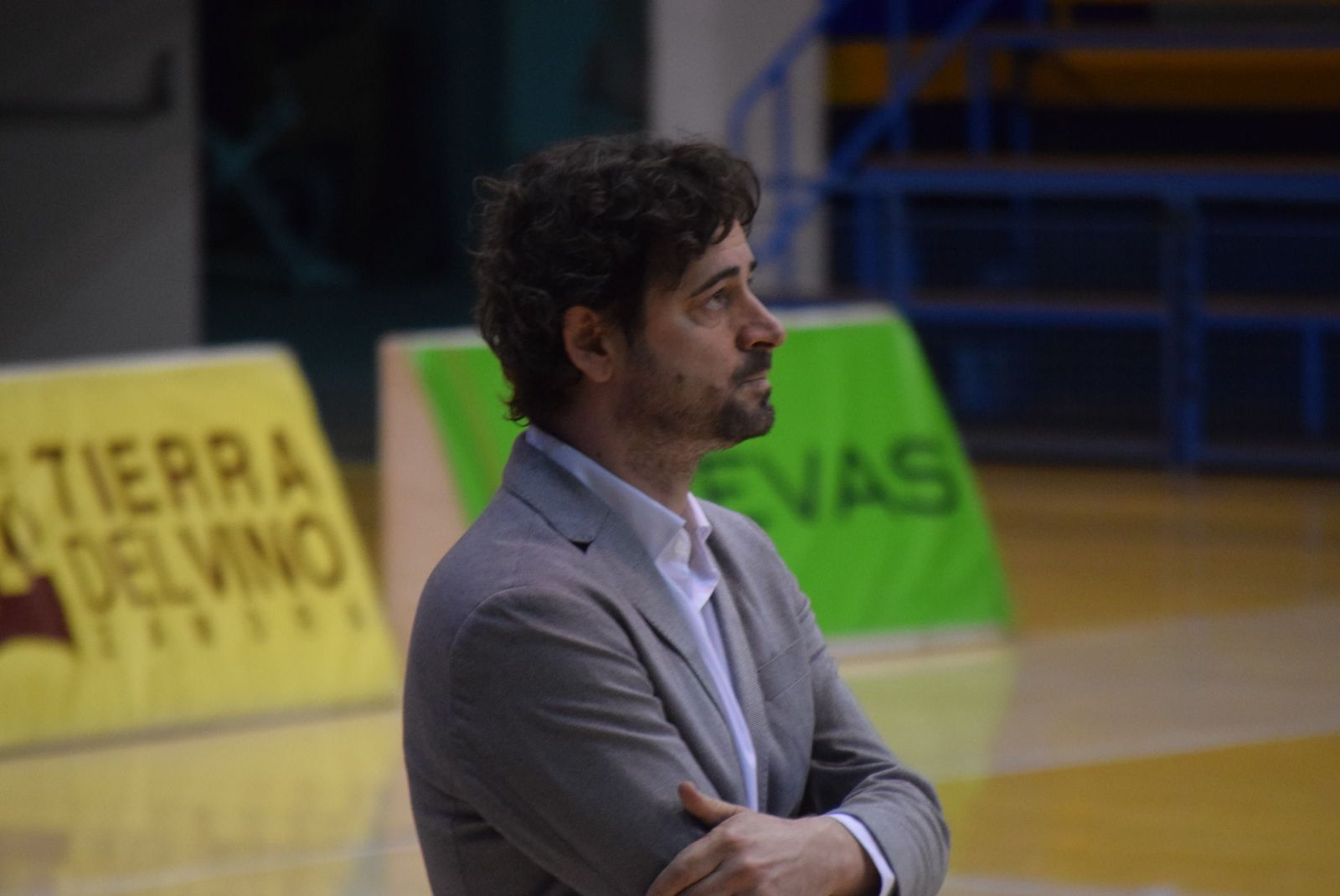 Ricardo Vasconcelos, entrenador del CD Zamarat. Archivo.