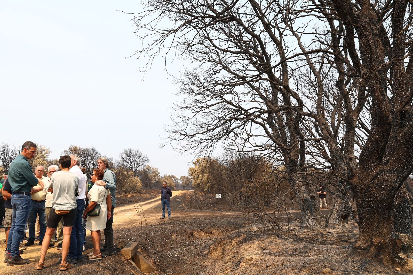 GALERÍA | Así ha sido la visita de Pedro Sánchez a Molezuelas de la Carballeda