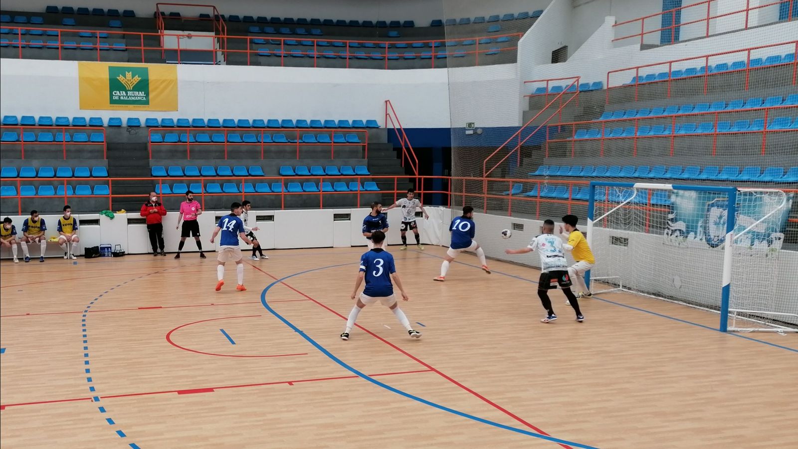 Imagen del encuentro del FS Salamanca Unionsitas | Foto: CD Salamanca FS