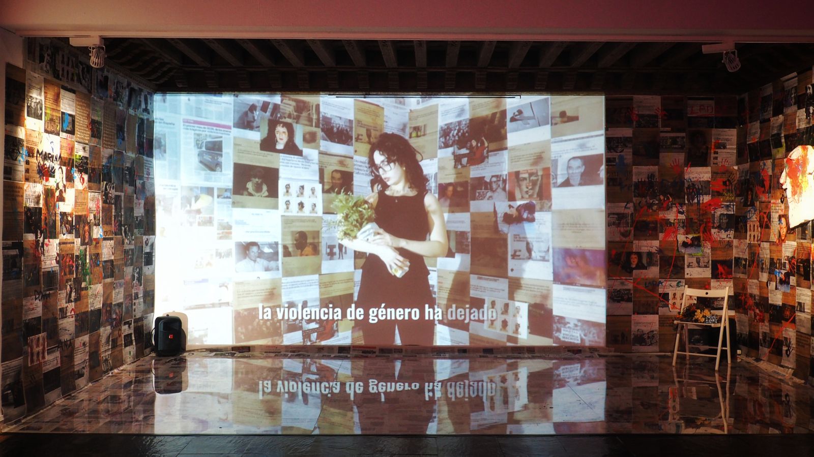 El Certamen Laura Luelmo premia en Salamanca una obra sobre la violencia contra mujeres artistas