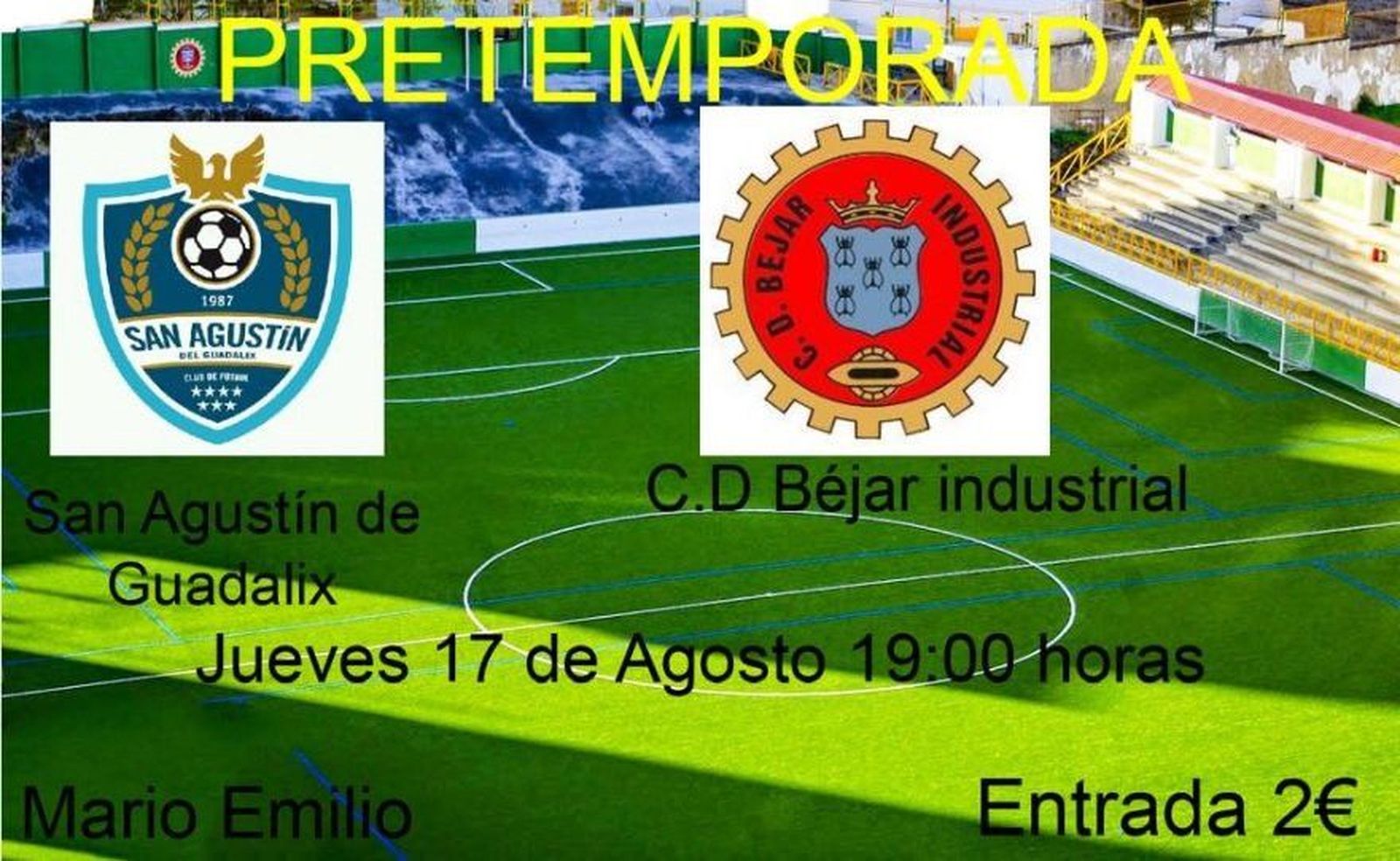 El Béjar sucumbe contra el San Agustín de Guadalix