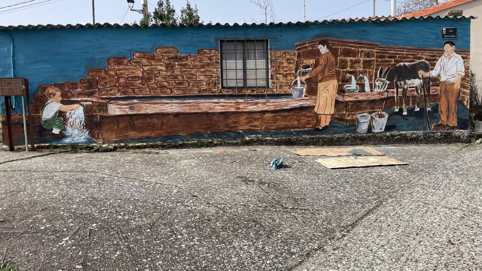 Imagen del nuevo mural