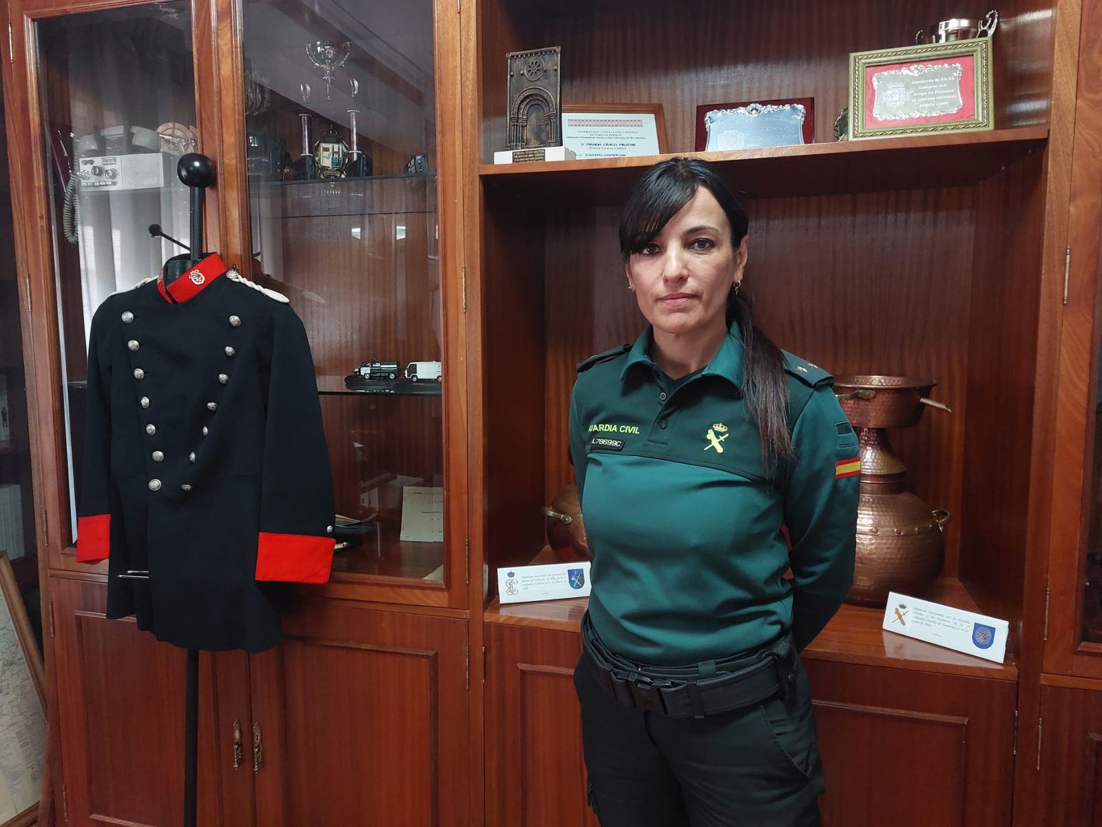 María Isabel García. Capitana de la Guardia Civil. Archivo