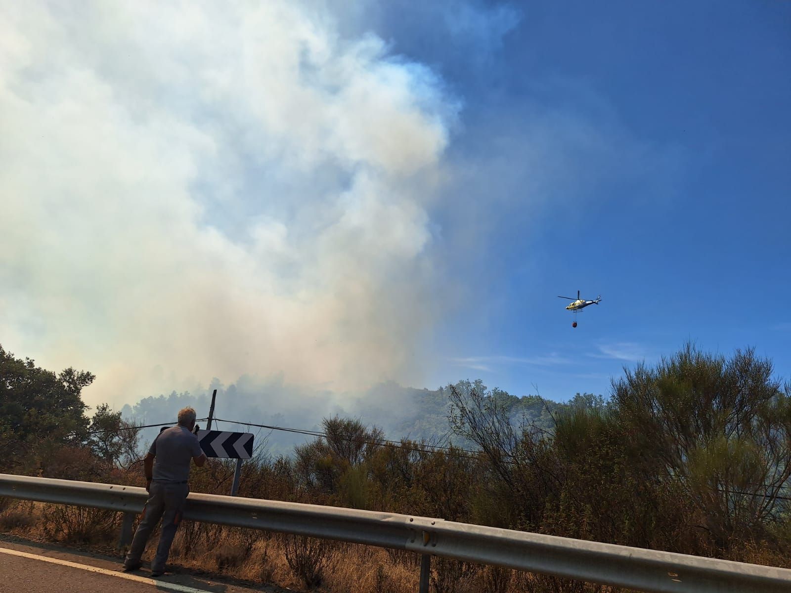 Incendio en Garcibuey
