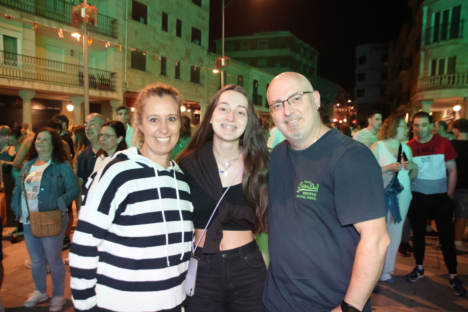 Panorama en la plaza Mayor de Guijuelo