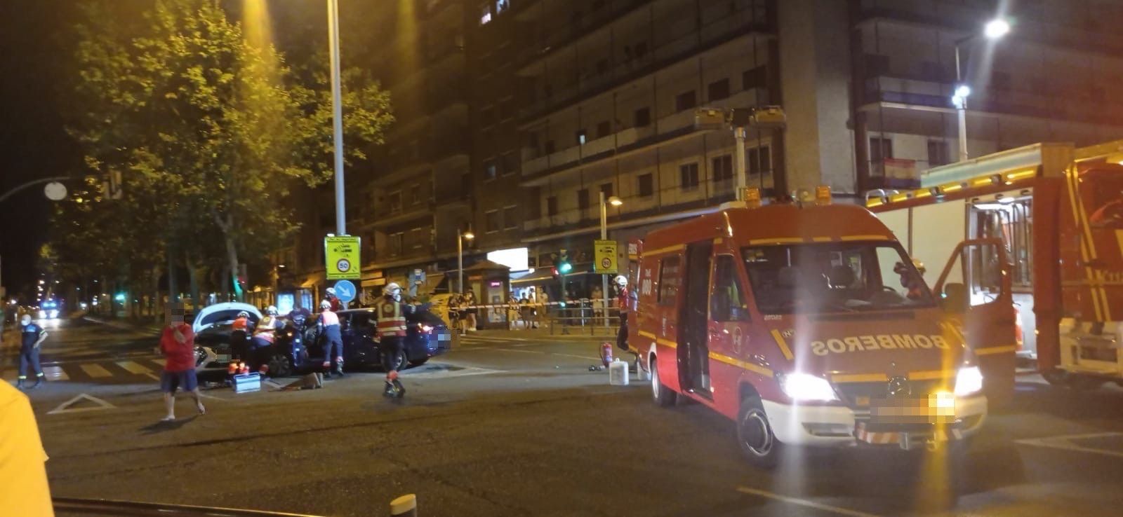 Accidente en la Av Portugal 2